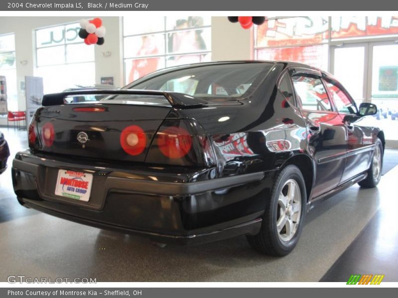 Black / Medium Gray 2004 Chevrolet Impala LS