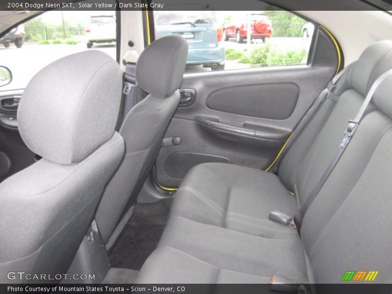Solar Yellow / Dark Slate Gray 2004 Dodge Neon SXT