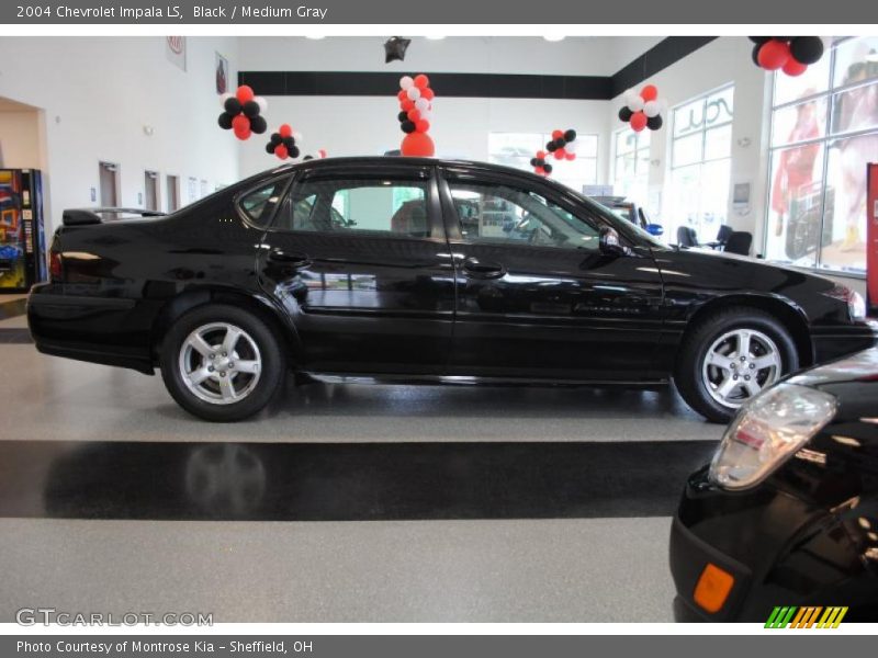 Black / Medium Gray 2004 Chevrolet Impala LS