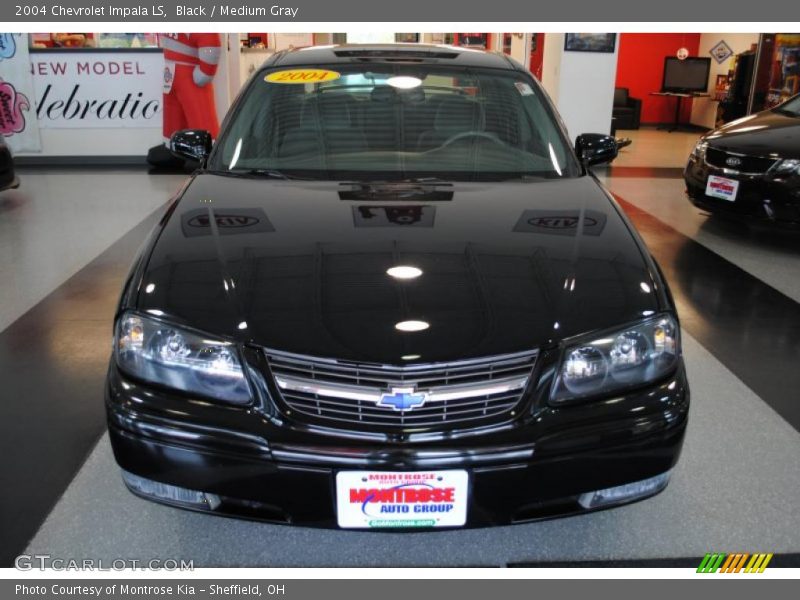 Black / Medium Gray 2004 Chevrolet Impala LS