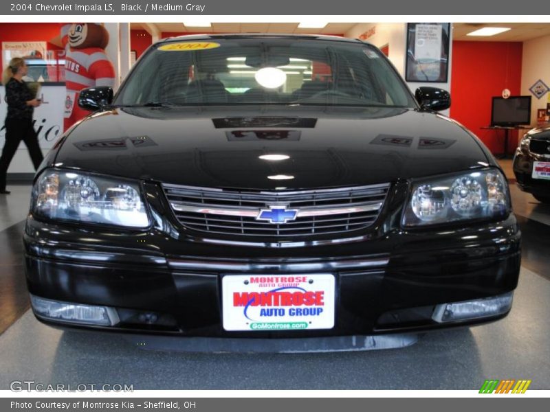 Black / Medium Gray 2004 Chevrolet Impala LS