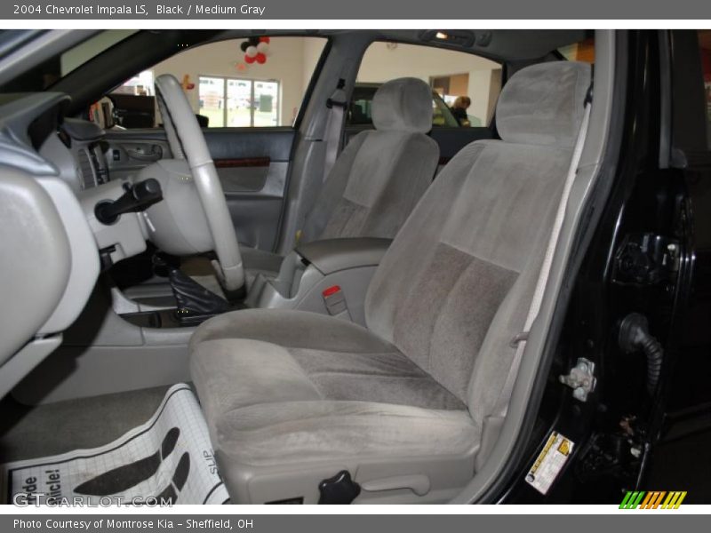 Black / Medium Gray 2004 Chevrolet Impala LS