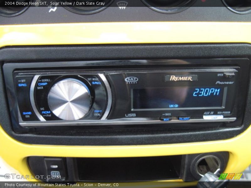 Solar Yellow / Dark Slate Gray 2004 Dodge Neon SXT