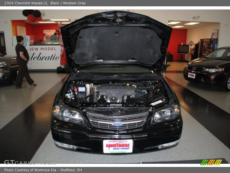 Black / Medium Gray 2004 Chevrolet Impala LS