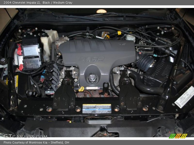Black / Medium Gray 2004 Chevrolet Impala LS