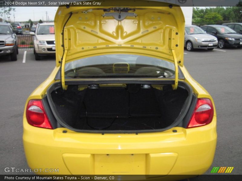 Solar Yellow / Dark Slate Gray 2004 Dodge Neon SXT