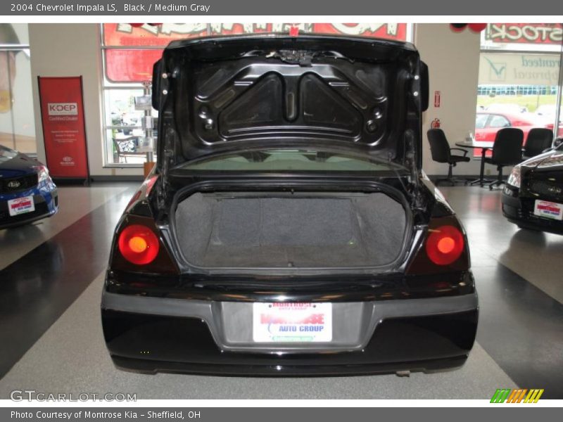 Black / Medium Gray 2004 Chevrolet Impala LS
