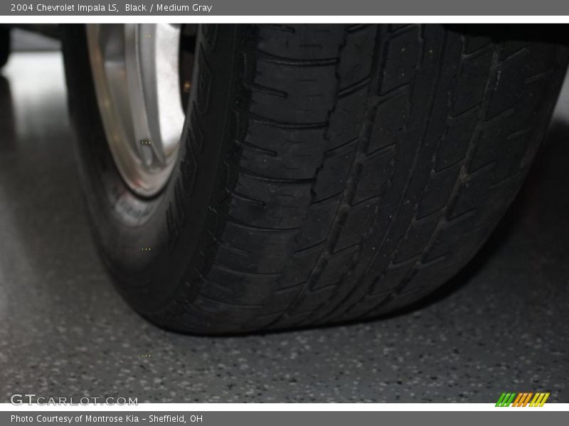 Black / Medium Gray 2004 Chevrolet Impala LS