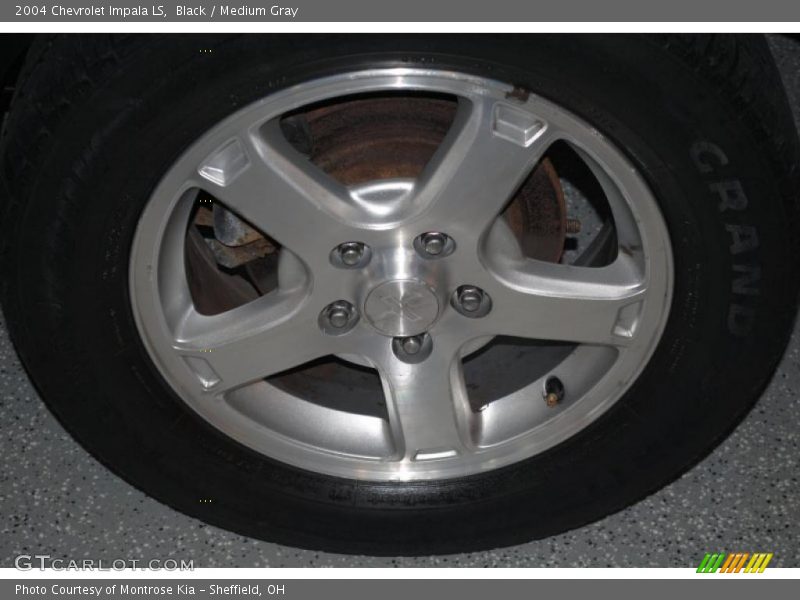 Black / Medium Gray 2004 Chevrolet Impala LS