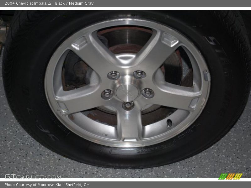 Black / Medium Gray 2004 Chevrolet Impala LS