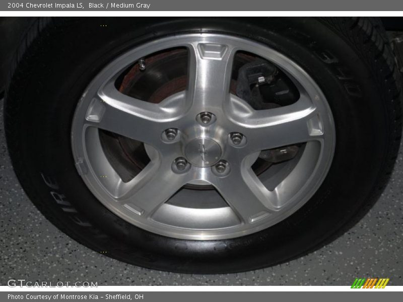 Black / Medium Gray 2004 Chevrolet Impala LS