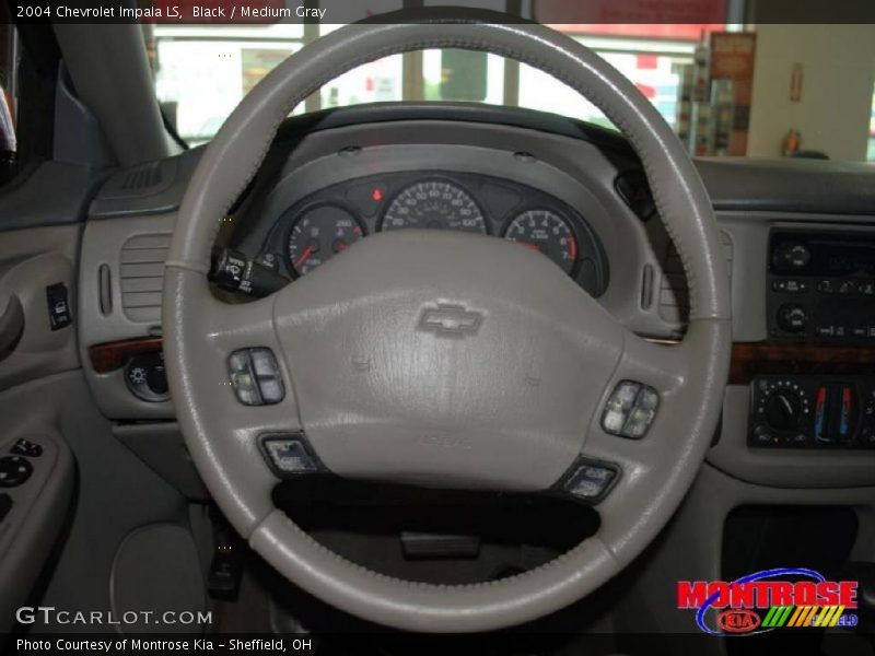 Black / Medium Gray 2004 Chevrolet Impala LS
