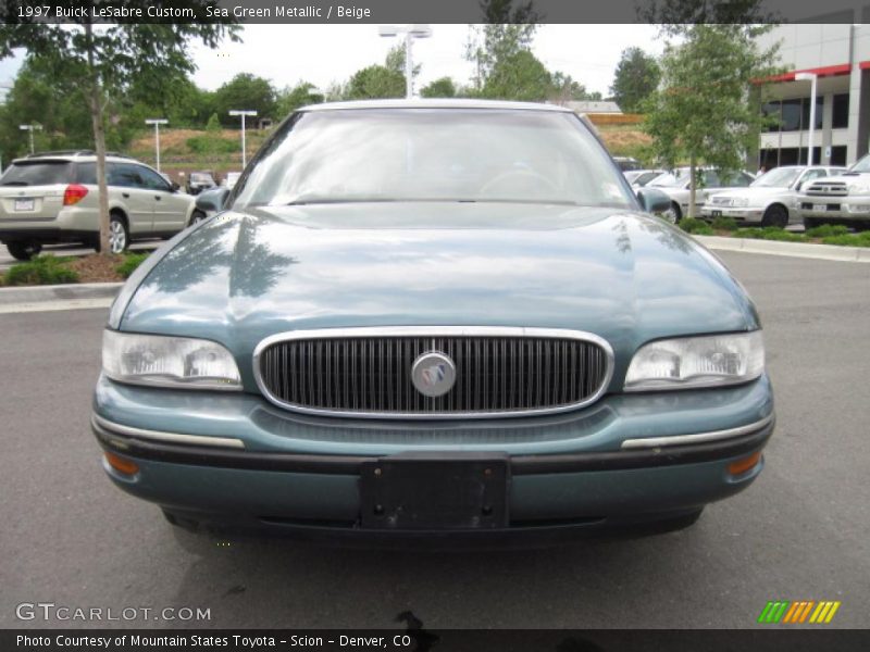 Sea Green Metallic / Beige 1997 Buick LeSabre Custom