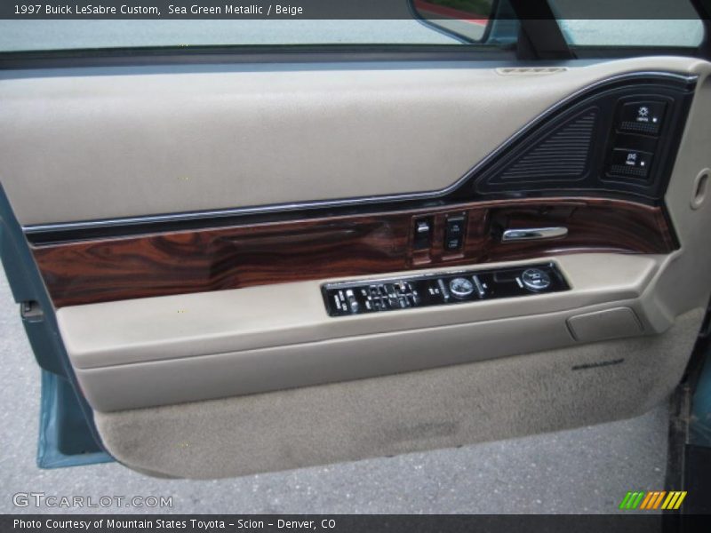Sea Green Metallic / Beige 1997 Buick LeSabre Custom