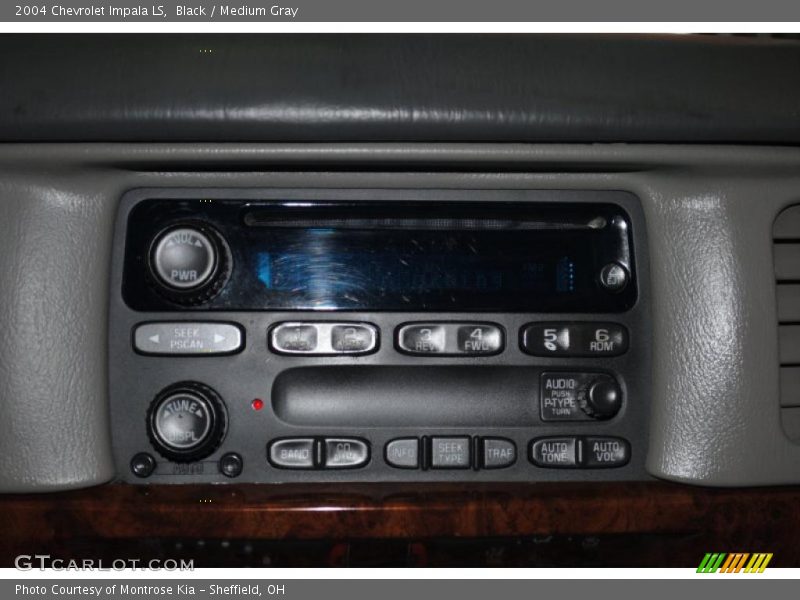 Black / Medium Gray 2004 Chevrolet Impala LS