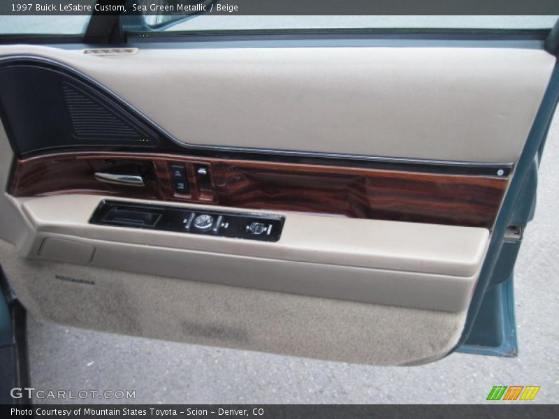 Sea Green Metallic / Beige 1997 Buick LeSabre Custom