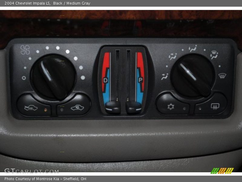 Black / Medium Gray 2004 Chevrolet Impala LS