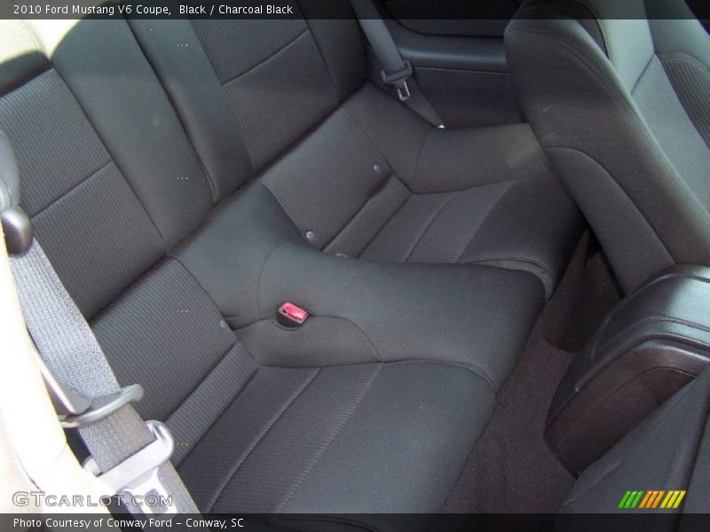 Black / Charcoal Black 2010 Ford Mustang V6 Coupe
