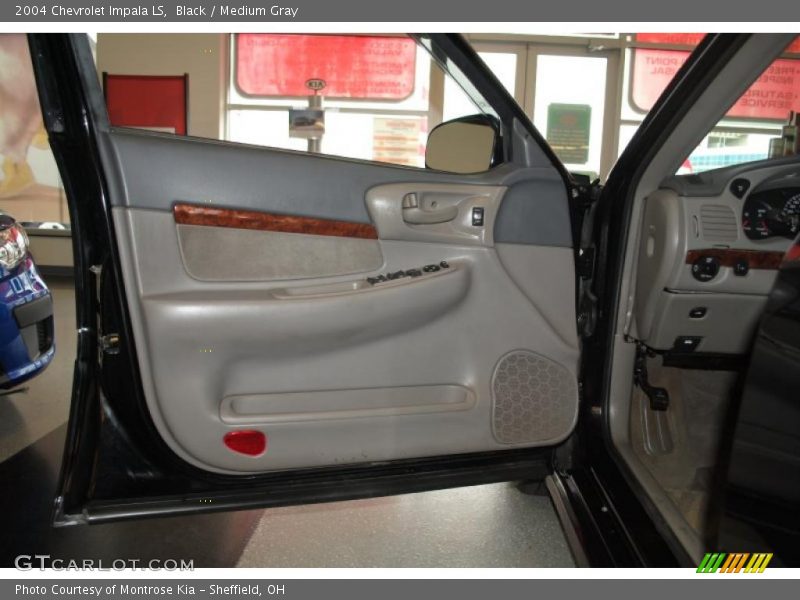 Black / Medium Gray 2004 Chevrolet Impala LS