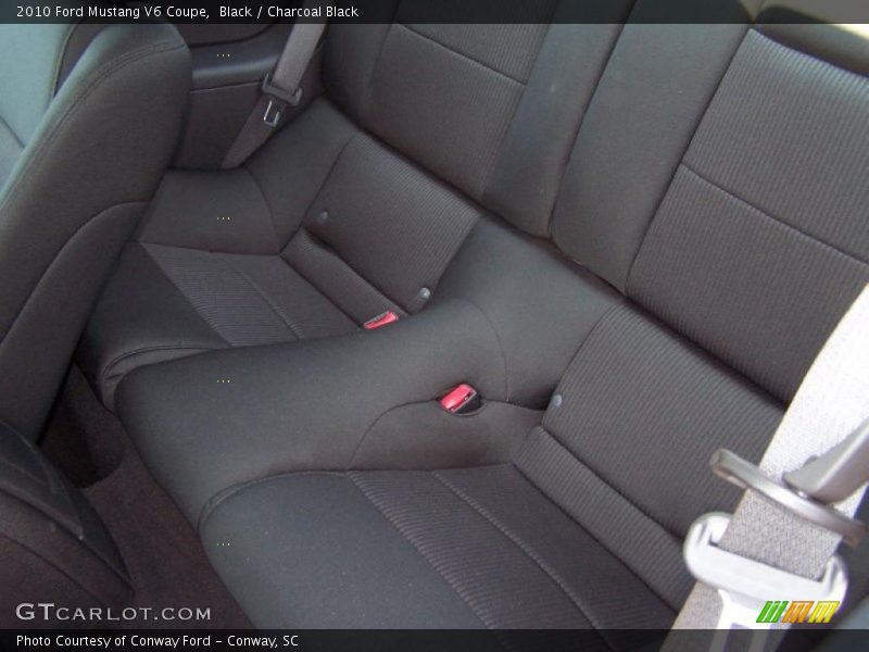 Black / Charcoal Black 2010 Ford Mustang V6 Coupe