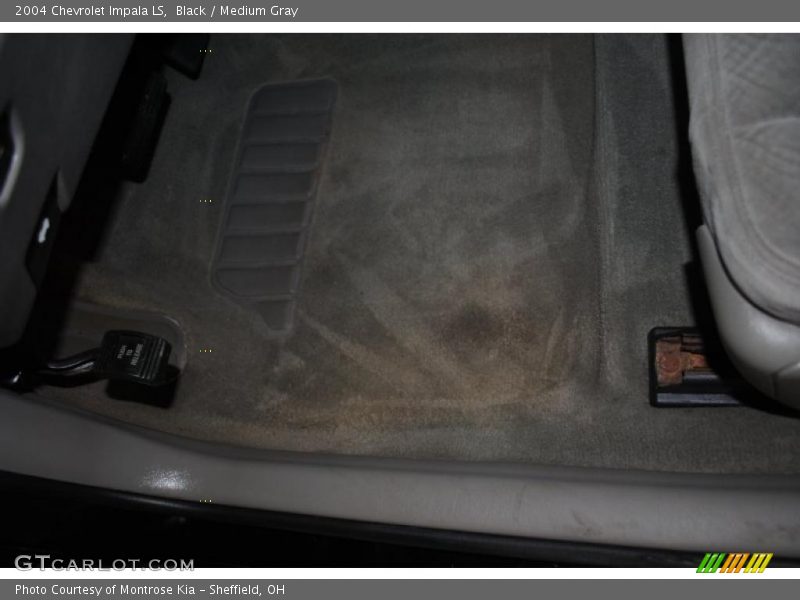 Black / Medium Gray 2004 Chevrolet Impala LS