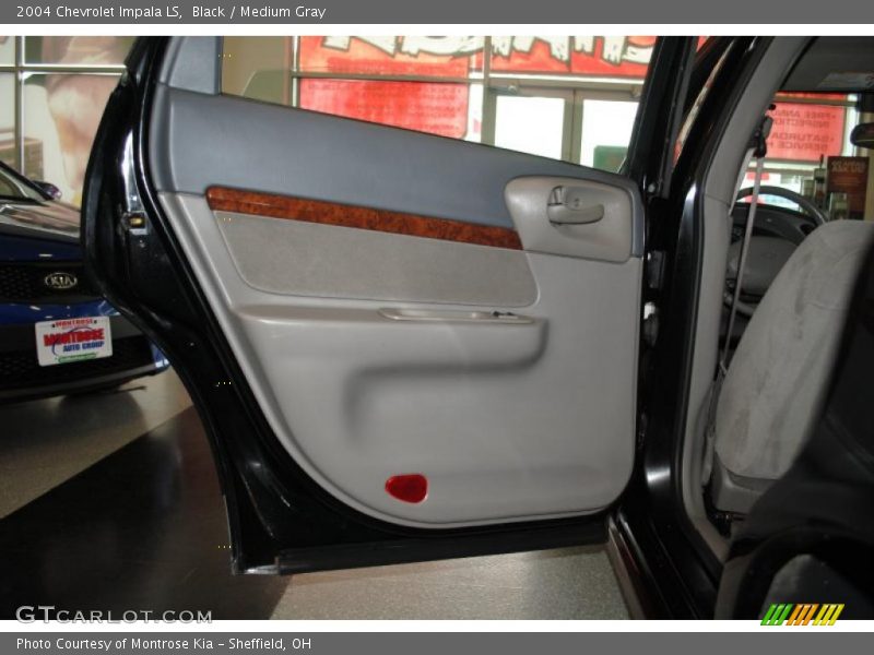 Black / Medium Gray 2004 Chevrolet Impala LS