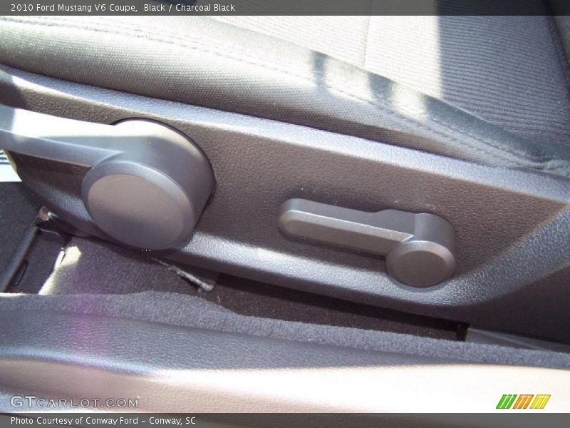 Black / Charcoal Black 2010 Ford Mustang V6 Coupe