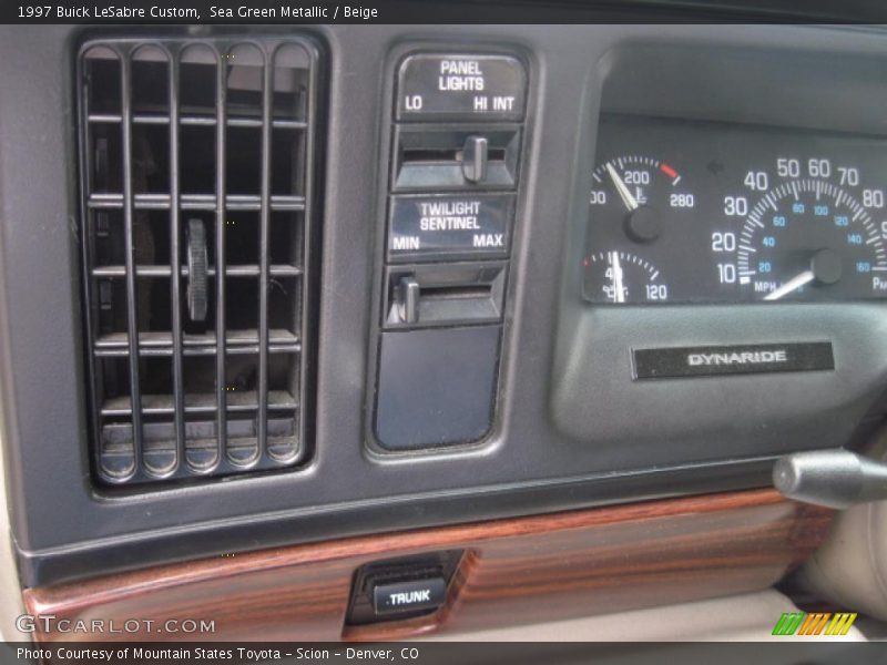 Sea Green Metallic / Beige 1997 Buick LeSabre Custom