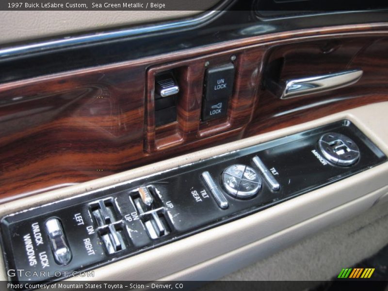 Sea Green Metallic / Beige 1997 Buick LeSabre Custom