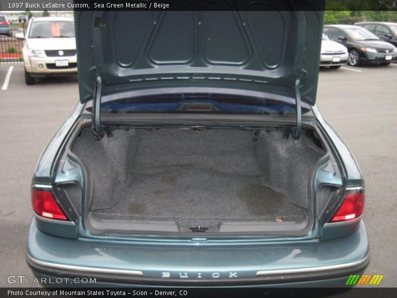 Sea Green Metallic / Beige 1997 Buick LeSabre Custom