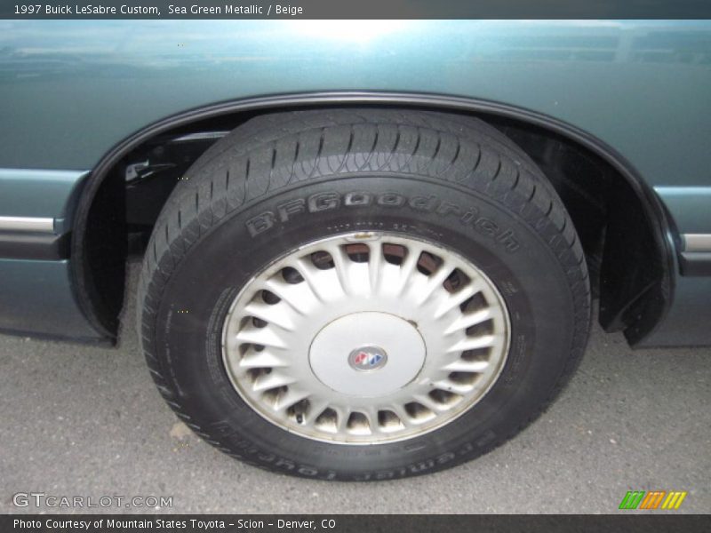 Sea Green Metallic / Beige 1997 Buick LeSabre Custom