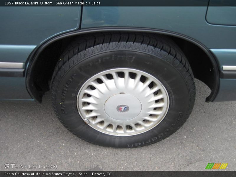 Sea Green Metallic / Beige 1997 Buick LeSabre Custom