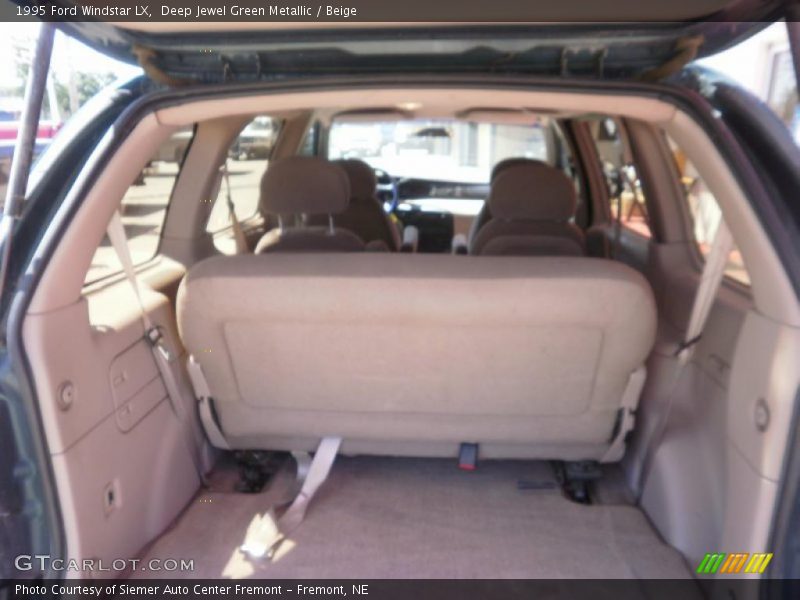 Deep Jewel Green Metallic / Beige 1995 Ford Windstar LX