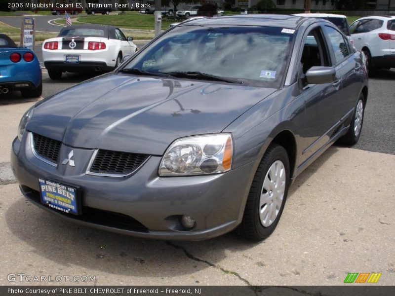 Titanium Pearl / Black 2006 Mitsubishi Galant ES