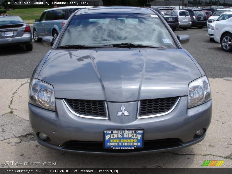 Titanium Pearl / Black 2006 Mitsubishi Galant ES