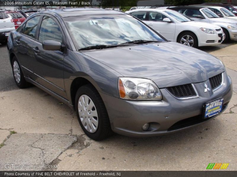 Titanium Pearl / Black 2006 Mitsubishi Galant ES