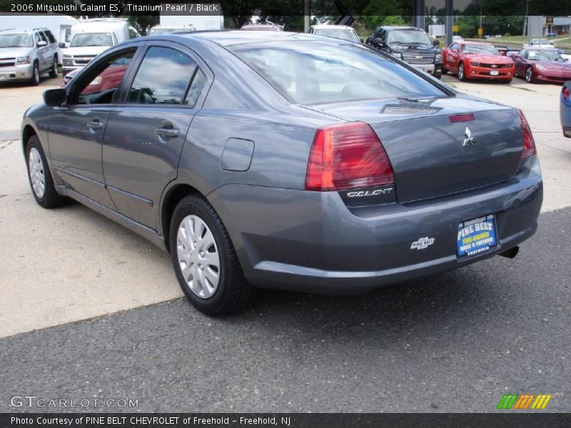 Titanium Pearl / Black 2006 Mitsubishi Galant ES
