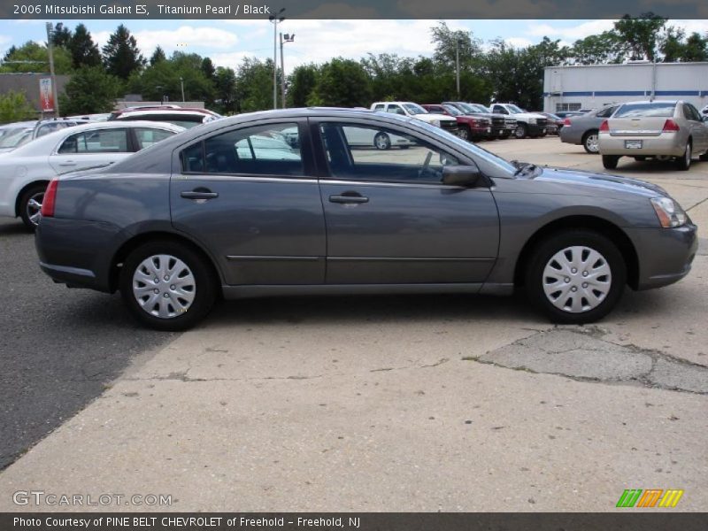 Titanium Pearl / Black 2006 Mitsubishi Galant ES