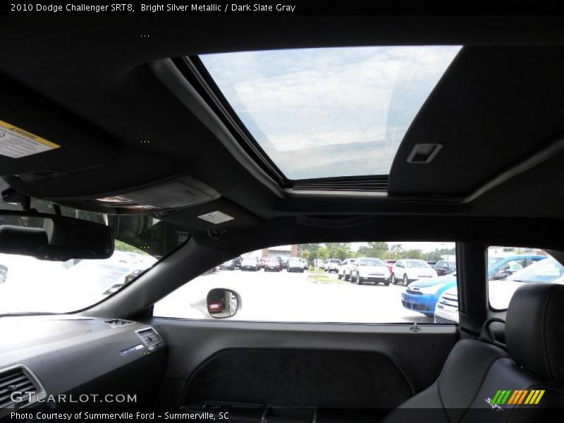 Bright Silver Metallic / Dark Slate Gray 2010 Dodge Challenger SRT8