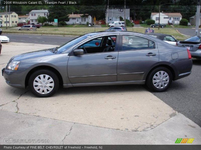 Titanium Pearl / Black 2006 Mitsubishi Galant ES