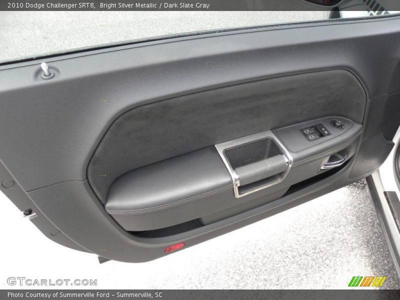 Bright Silver Metallic / Dark Slate Gray 2010 Dodge Challenger SRT8
