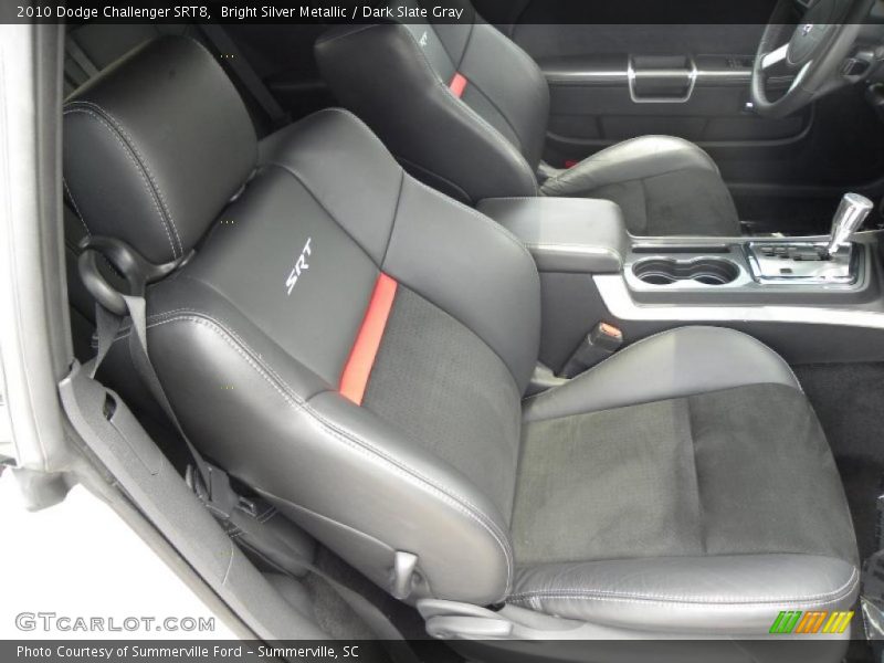 Bright Silver Metallic / Dark Slate Gray 2010 Dodge Challenger SRT8