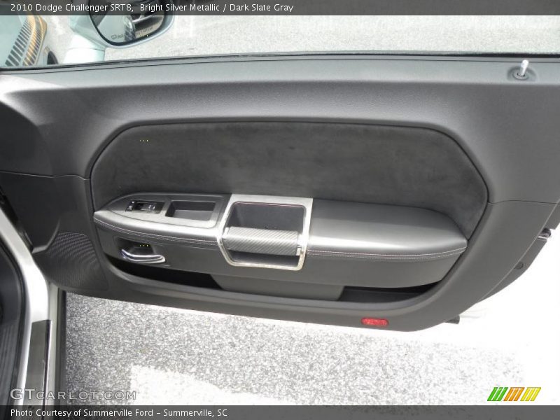 Bright Silver Metallic / Dark Slate Gray 2010 Dodge Challenger SRT8