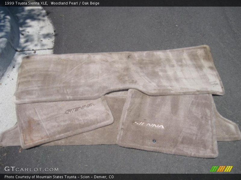 Woodland Pearl / Oak Beige 1999 Toyota Sienna XLE