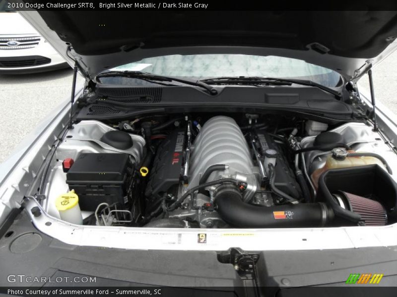 Bright Silver Metallic / Dark Slate Gray 2010 Dodge Challenger SRT8