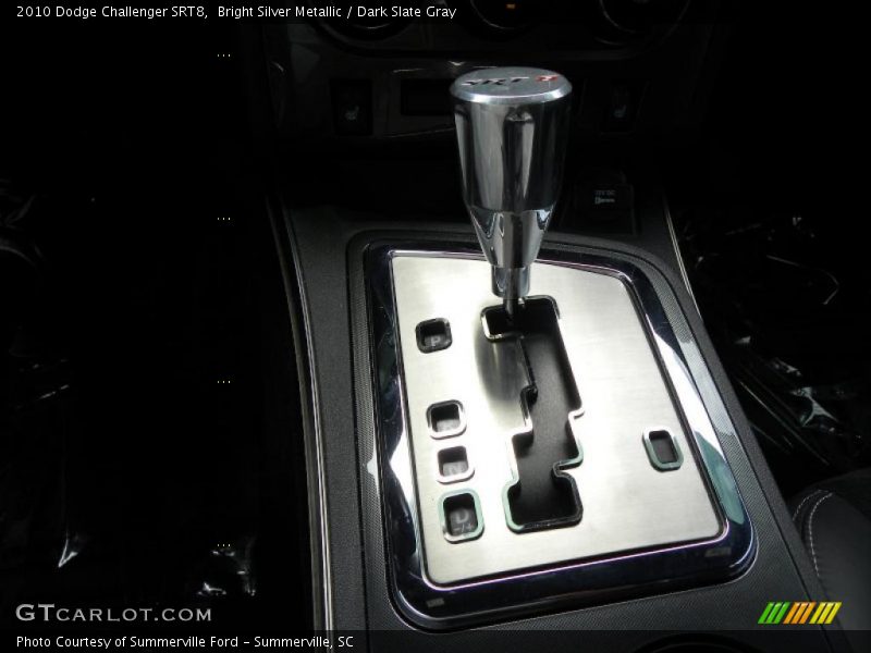 Bright Silver Metallic / Dark Slate Gray 2010 Dodge Challenger SRT8