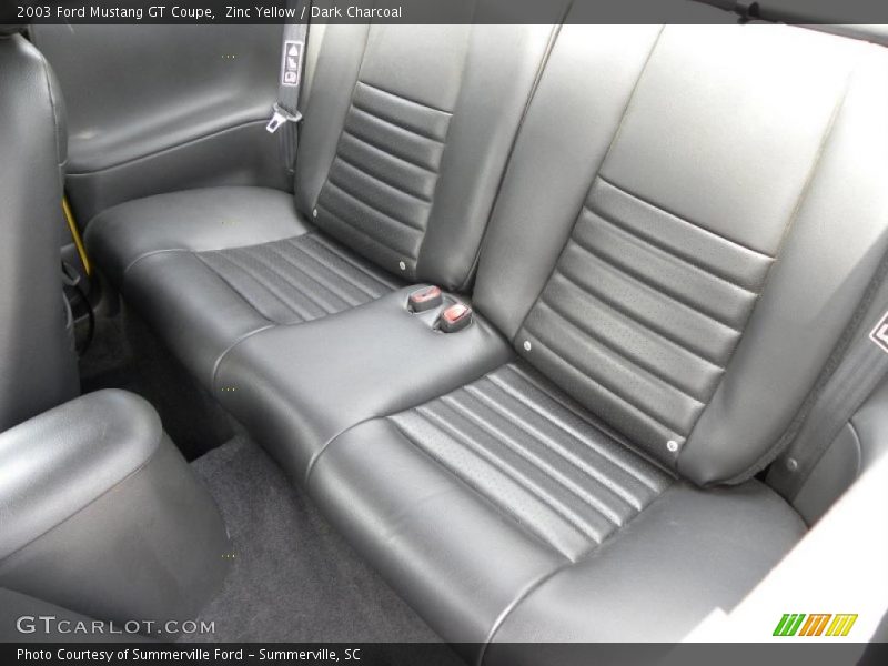 Zinc Yellow / Dark Charcoal 2003 Ford Mustang GT Coupe