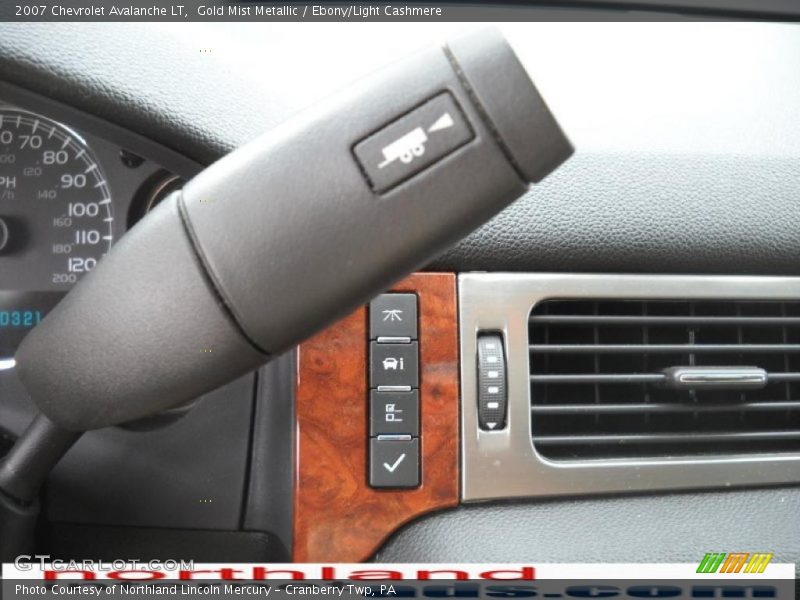 Gold Mist Metallic / Ebony/Light Cashmere 2007 Chevrolet Avalanche LT