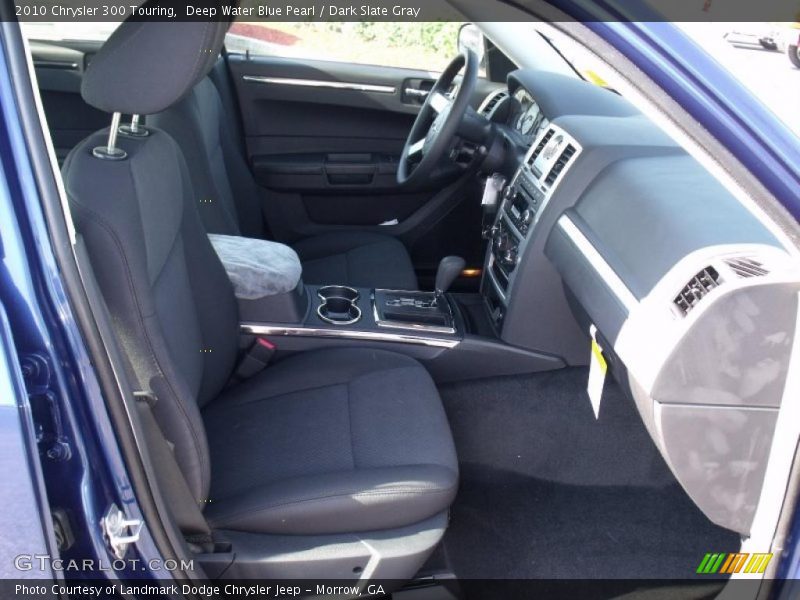 Deep Water Blue Pearl / Dark Slate Gray 2010 Chrysler 300 Touring
