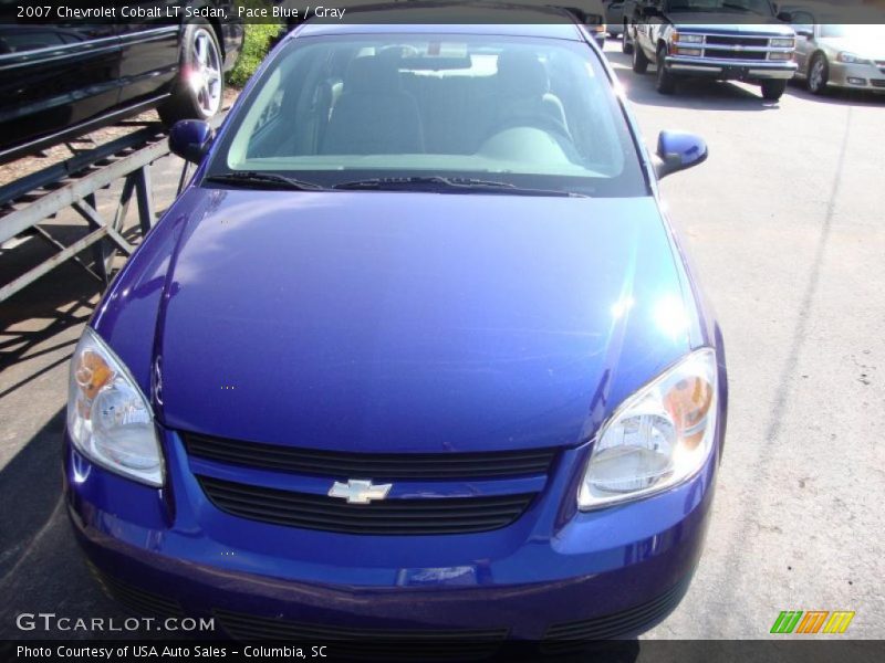 Pace Blue / Gray 2007 Chevrolet Cobalt LT Sedan